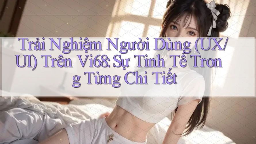 Trải Nghiệm Người Dùng (UX/UI) Trên Vi68: Sự Tinh Tế Trong Từng Chi Tiết Trải Nghiệm Người Dùng (UX/UI) Trên Vi68: Sự Tinh Tế Trong Từng Chi Tiết