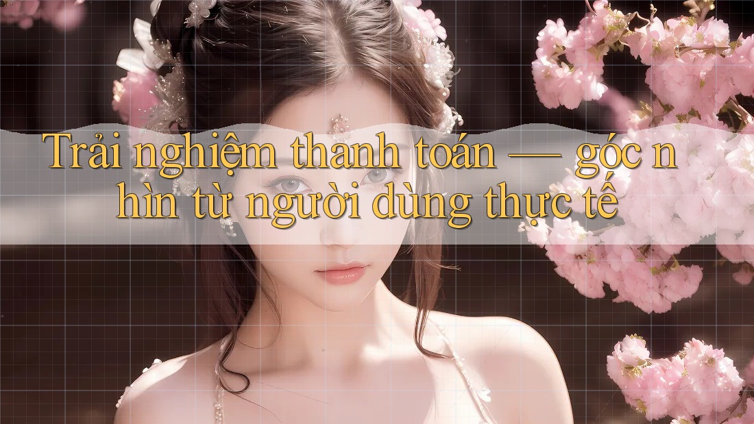 Trải nghiệm thanh toán — góc nhìn từ người dùng thực tế
