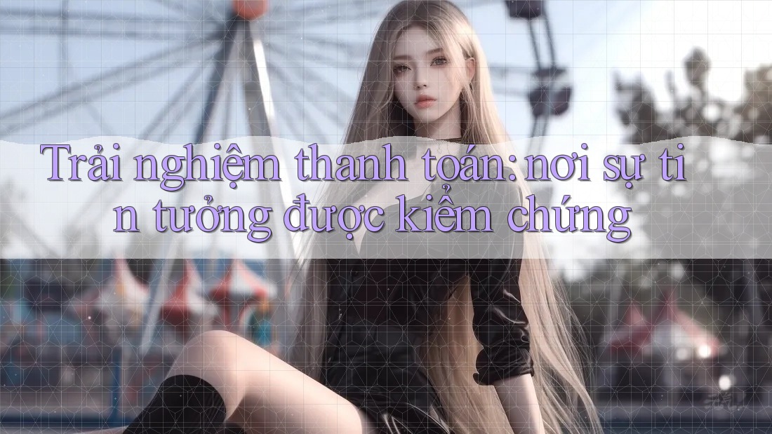 Trải nghiệm thanh toán: nơi sự tin tưởng được kiểm chứng Trải nghiệm thanh toán: nơi sự tin tưởng được kiểm chứng