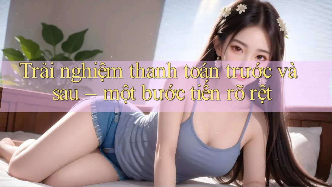 Trải nghiệm thanh toán trước và sau – một bước tiến rõ rệt Trải nghiệm thanh toán trước và sau – một bước tiến rõ rệt
