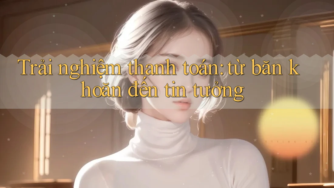 Trải nghiệm thanh toán: từ băn khoăn đến tin tưởng Trải nghiệm thanh toán: từ băn khoăn đến tin tưởng