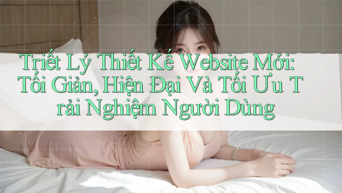 Triết Lý Thiết Kế Website Mới: Tối Giản, Hiện Đại Và Tối Ưu Trải Nghiệm Người Dùng