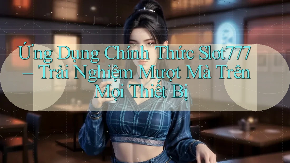 Ứng Dụng Chính Thức Slot777 – Trải Nghiệm Mượt Mà Trên Mọi Thiết Bị
