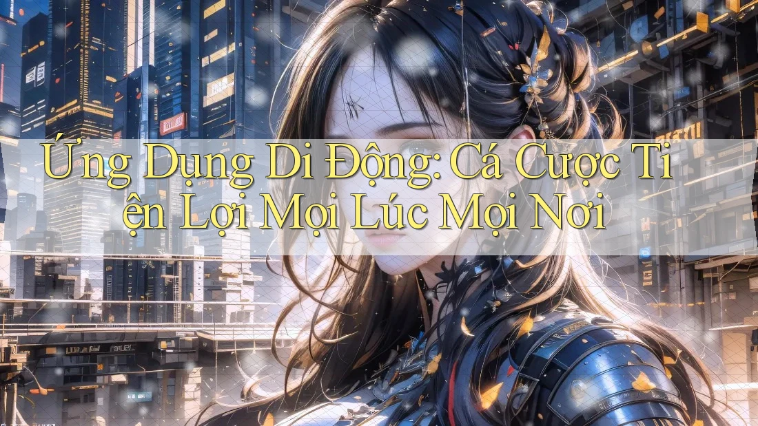 Ứng Dụng Di Động: Cá Cược Tiện Lợi Mọi Lúc Mọi Nơi Ứng Dụng Di Động: Cá Cược Tiện Lợi Mọi Lúc Mọi Nơi