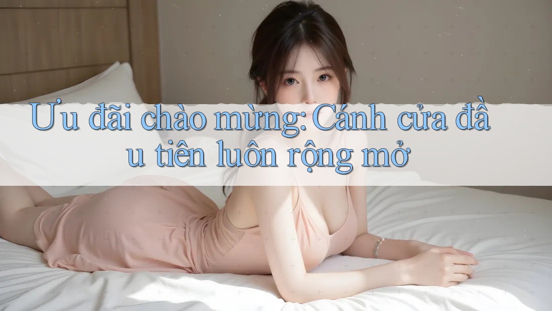 Ưu đãi chào mừng: Cánh cửa đầu tiên luôn rộng mở