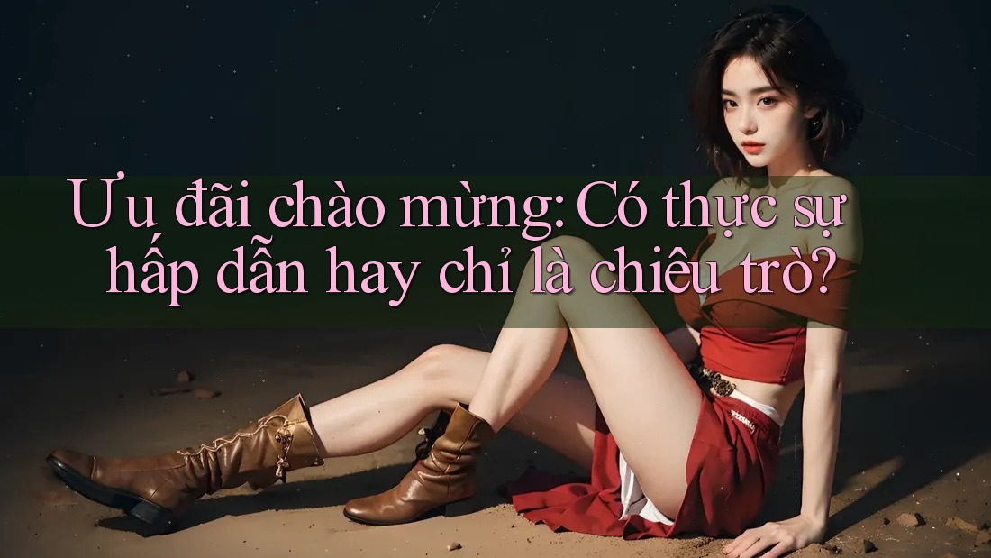 Ưu đãi chào mừng: có thực sự hấp dẫn hay chỉ là chiêu trò?