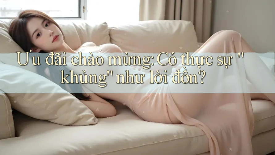 Ưu đãi chào mừng: Có thực sự “khủng” như lời đồn? Ưu đãi chào mừng: Có thực sự “khủng” như lời đồn?