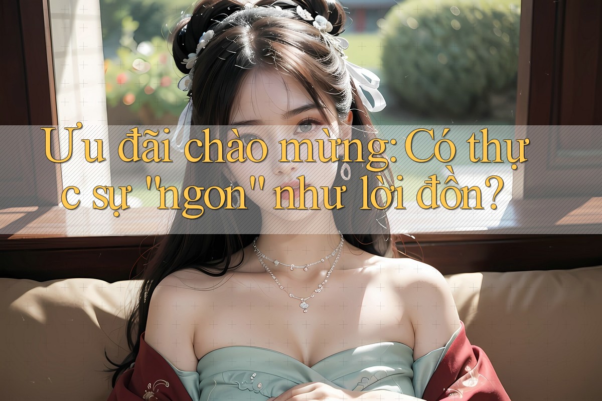 Ưu đãi chào mừng: Có thực sự “ngon” như lời đồn? Ưu đãi chào mừng: Có thực sự “ngon” như lời đồn?