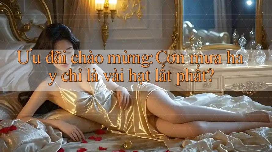 Ưu đãi chào mừng: Cơn mưa hay chỉ là vài hạt lất phất?