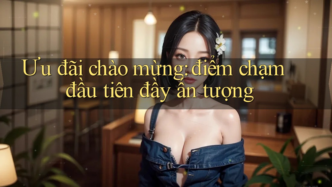 Ưu đãi chào mừng: điểm chạm đầu tiên đầy ấn tượng