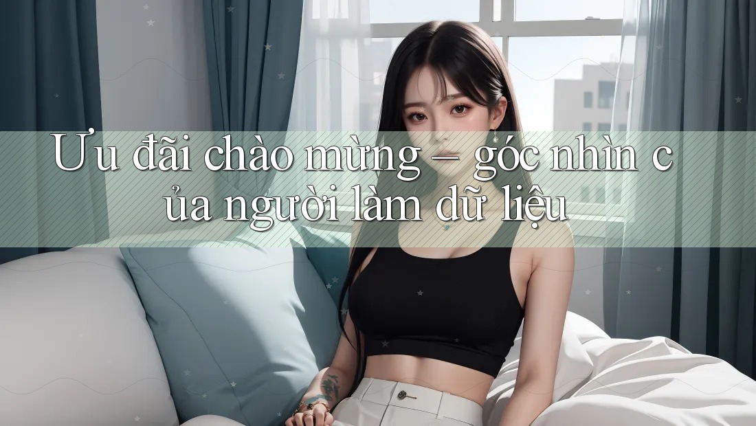 Ưu đãi chào mừng – góc nhìn của người làm dữ liệu Ưu đãi chào mừng – góc nhìn của người làm dữ liệu