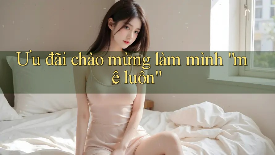 Ưu đãi chào mừng làm mình “mê luôn”