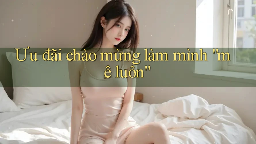 Ưu đãi chào mừng làm mình “mê luôn” Ưu đãi chào mừng làm mình “mê luôn”