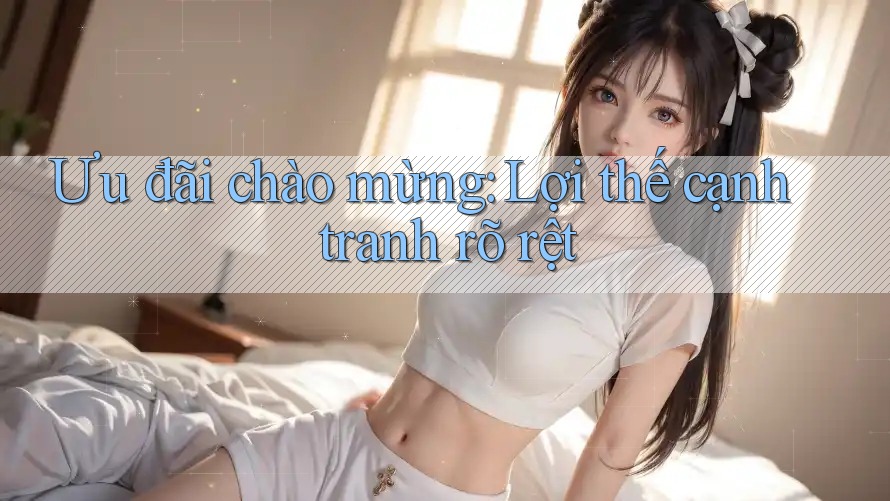 Ưu đãi chào mừng: Lợi thế cạnh tranh rõ rệt