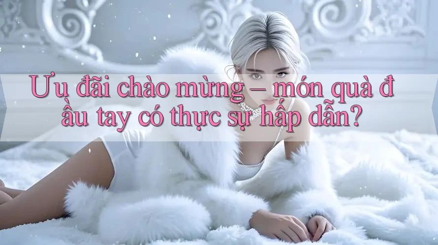 Ưu đãi chào mừng – món quà đầu tay có thực sự hấp dẫn? Ưu đãi chào mừng – món quà đầu tay có thực sự hấp dẫn?