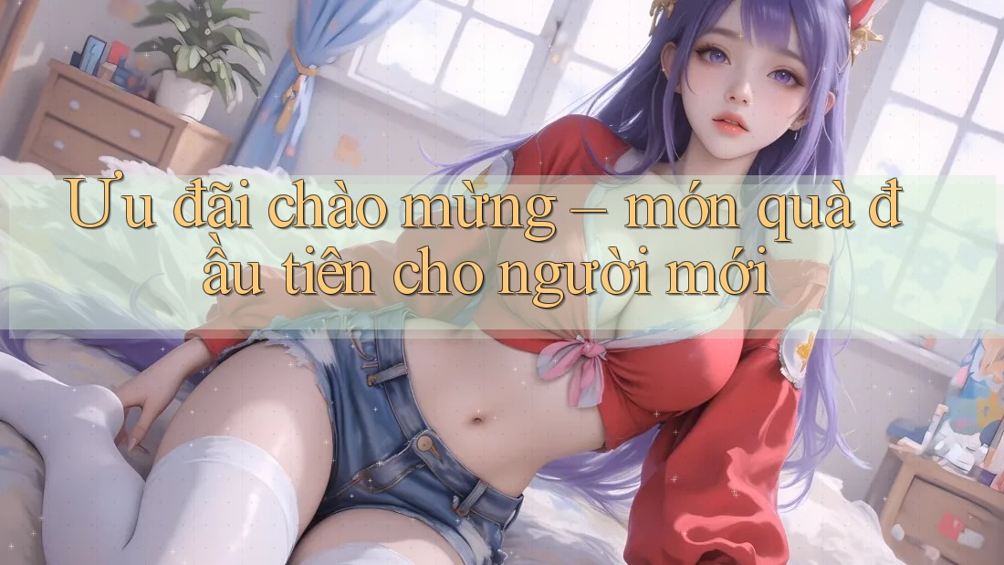 Ưu đãi chào mừng – món quà đầu tiên cho người mới Ưu đãi chào mừng – món quà đầu tiên cho người mới