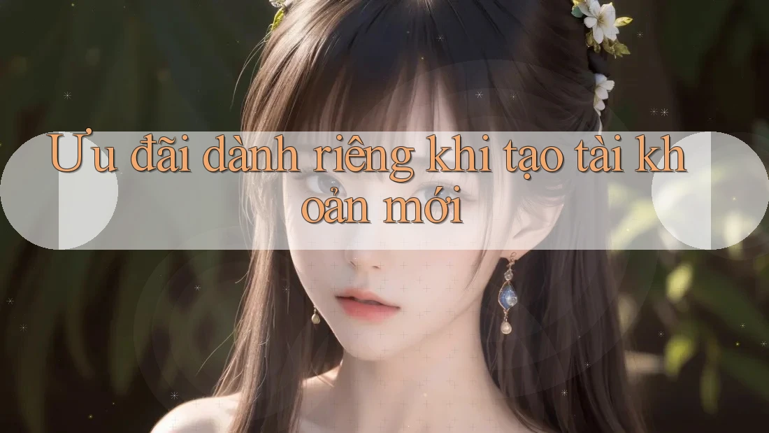 Ưu đãi dành riêng khi tạo tài khoản mới