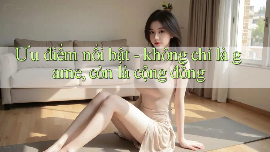 Ưu điểm nổi bật - không chỉ là game, còn là cộng đồng