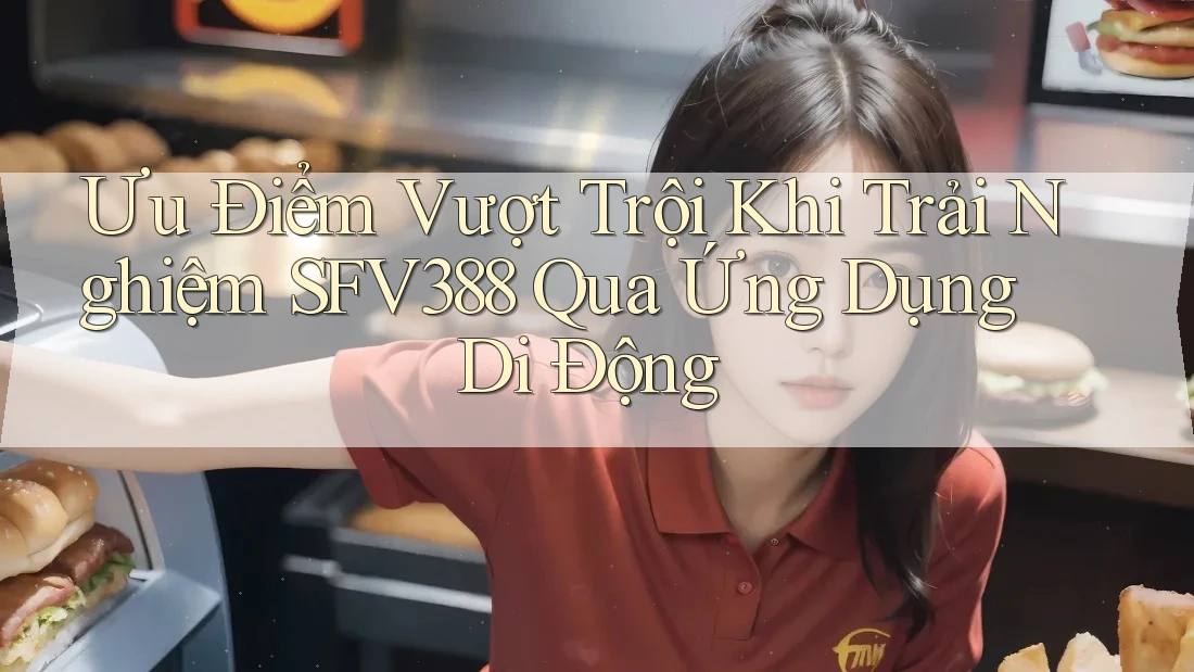 Ưu Điểm Vượt Trội Khi Trải Nghiệm SFV388 Qua Ứng Dụng Di Động Ưu Điểm Vượt Trội Khi Trải Nghiệm SFV388 Qua Ứng Dụng Di Động