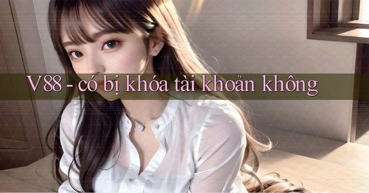 V88   có bị khóa tài khoản không