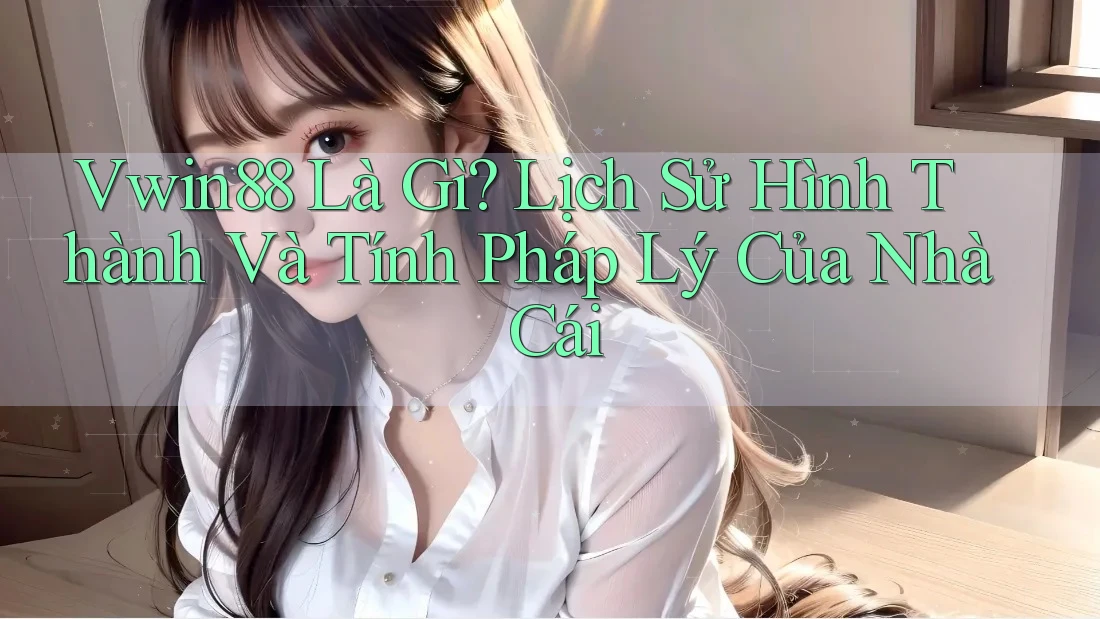Vwin88 Là Gì? Lịch Sử Hình Thành Và Tính Pháp Lý Của Nhà Cái Vwin88 Là Gì? Lịch Sử Hình Thành Và Tính Pháp Lý Của Nhà Cái
