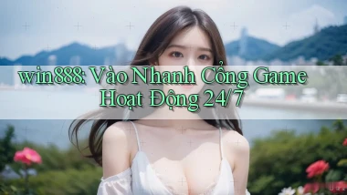 win888： Vào Nhanh Cổng Game Hoạt Động 24／7