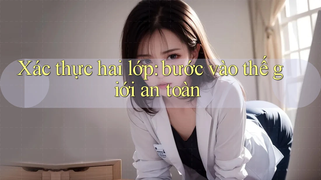 Xác thực hai lớp: bước vào thế giới an toàn