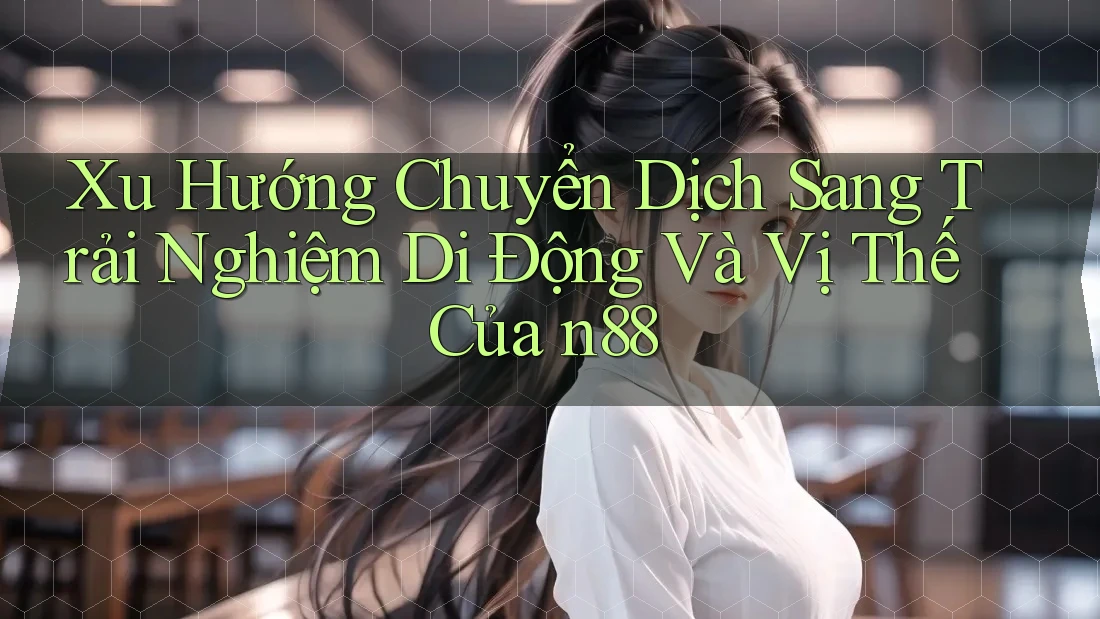 Xu Hướng Chuyển Dịch Sang Trải Nghiệm Di Động Và Vị Thế Của n88