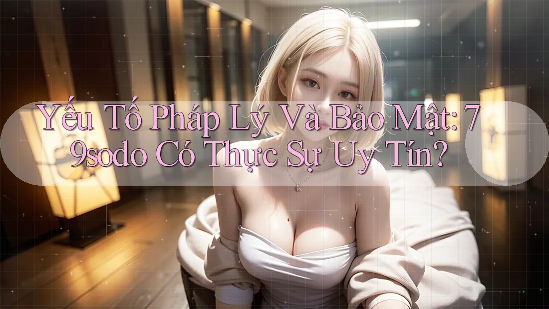 Yếu Tố Pháp Lý Và Bảo Mật: 79sodo Có Thực Sự Uy Tín? Yếu Tố Pháp Lý Và Bảo Mật: 79sodo Có Thực Sự Uy Tín?